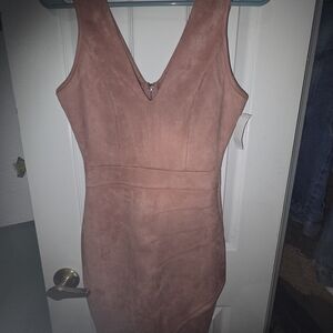 Privy Sleeveless Mauve Dress